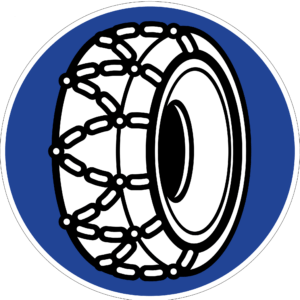 Zeichen 268 Schneeketten sind vorgeschrieben StVO 1992.svg - Kurierdienst Manfred Bruns e.Kfm.